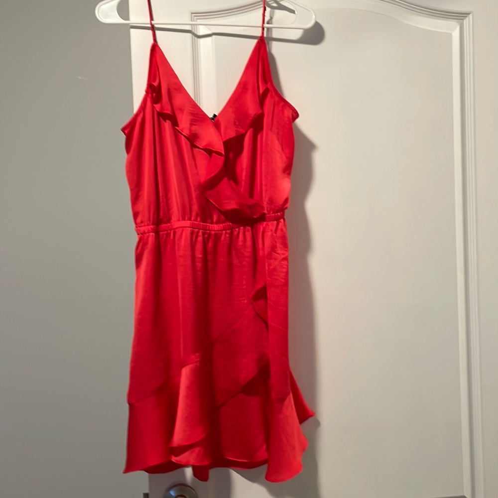 Express red dress